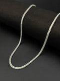 925 sterling silver byzantine chain necklace, polished finish, 20 inch length