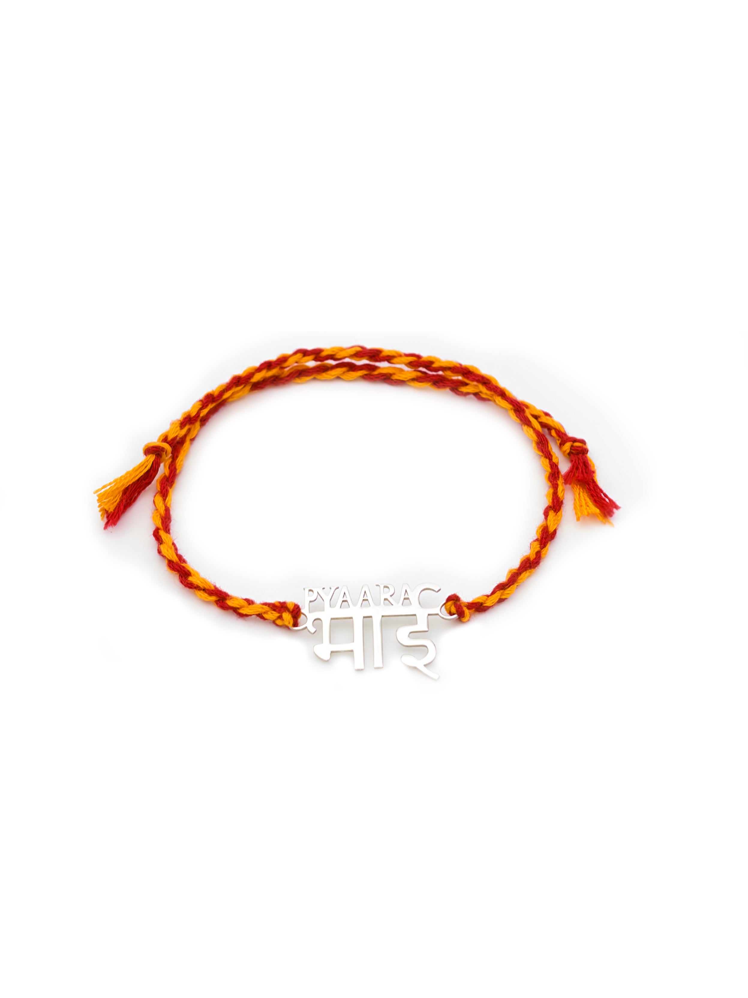925 Silver PYAARA Bhai Rakhi