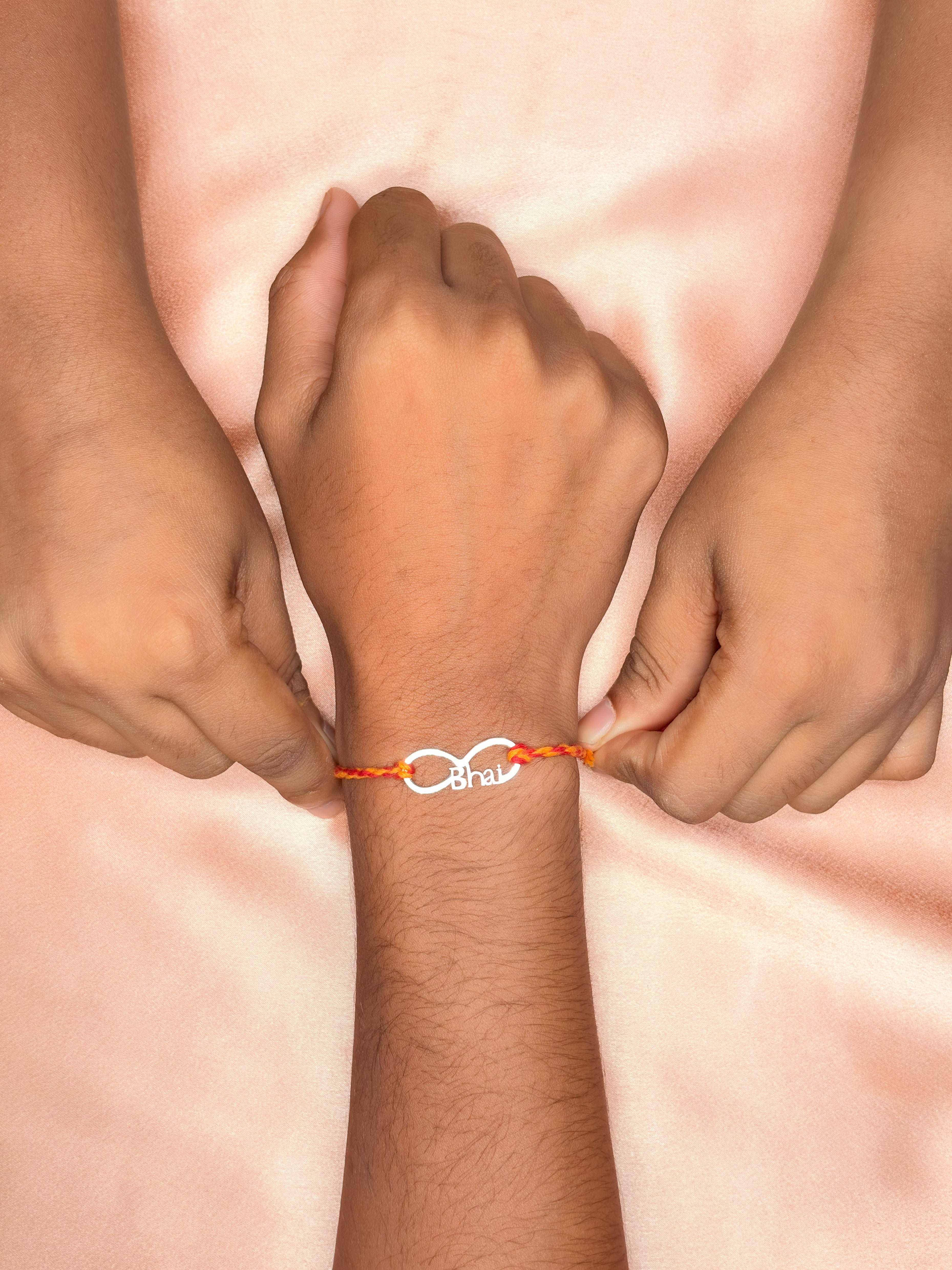 925 Silver Infinity Bhai Rakhi