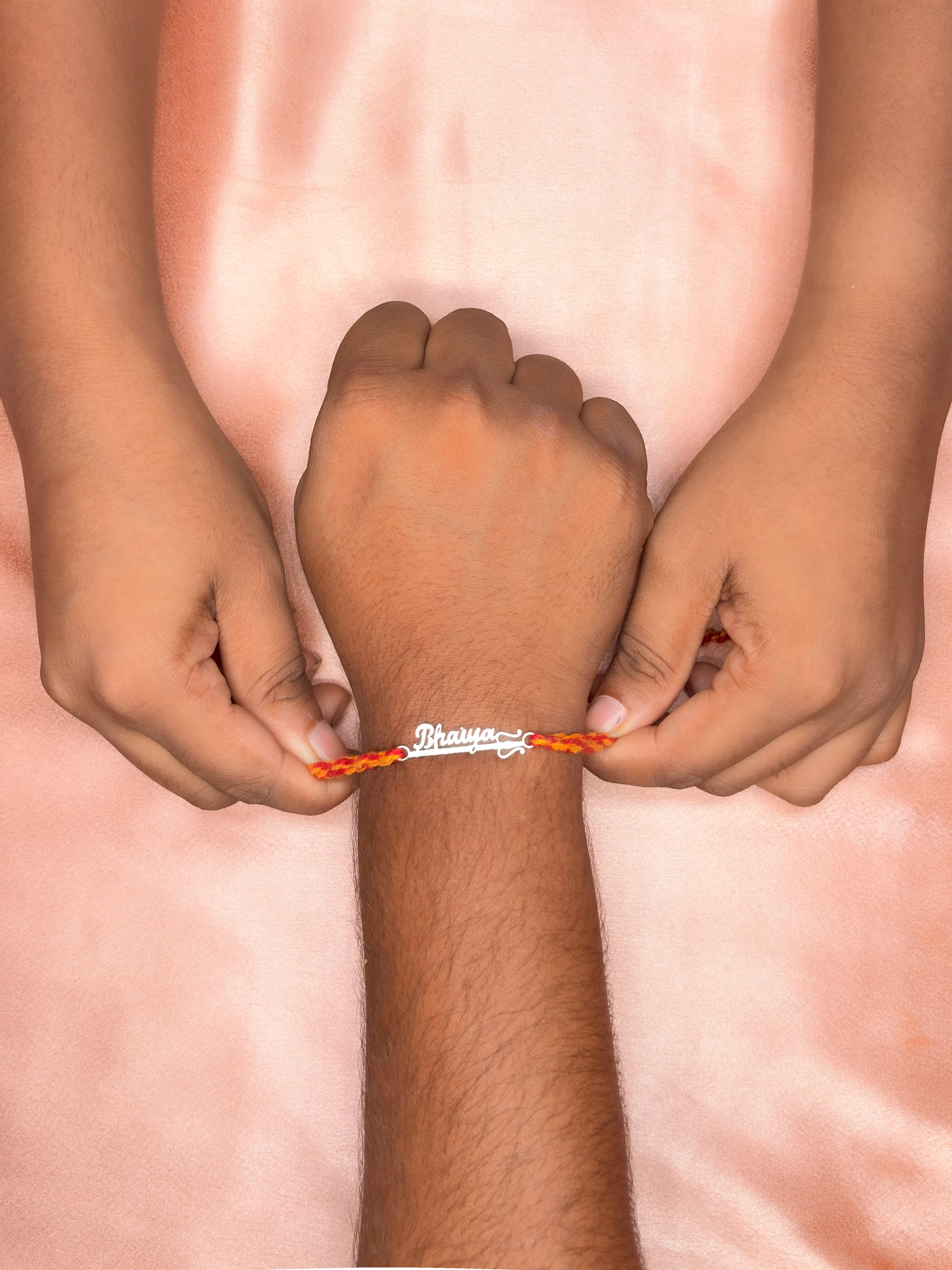 925 Silver Trishul Bhaiya Rakhi