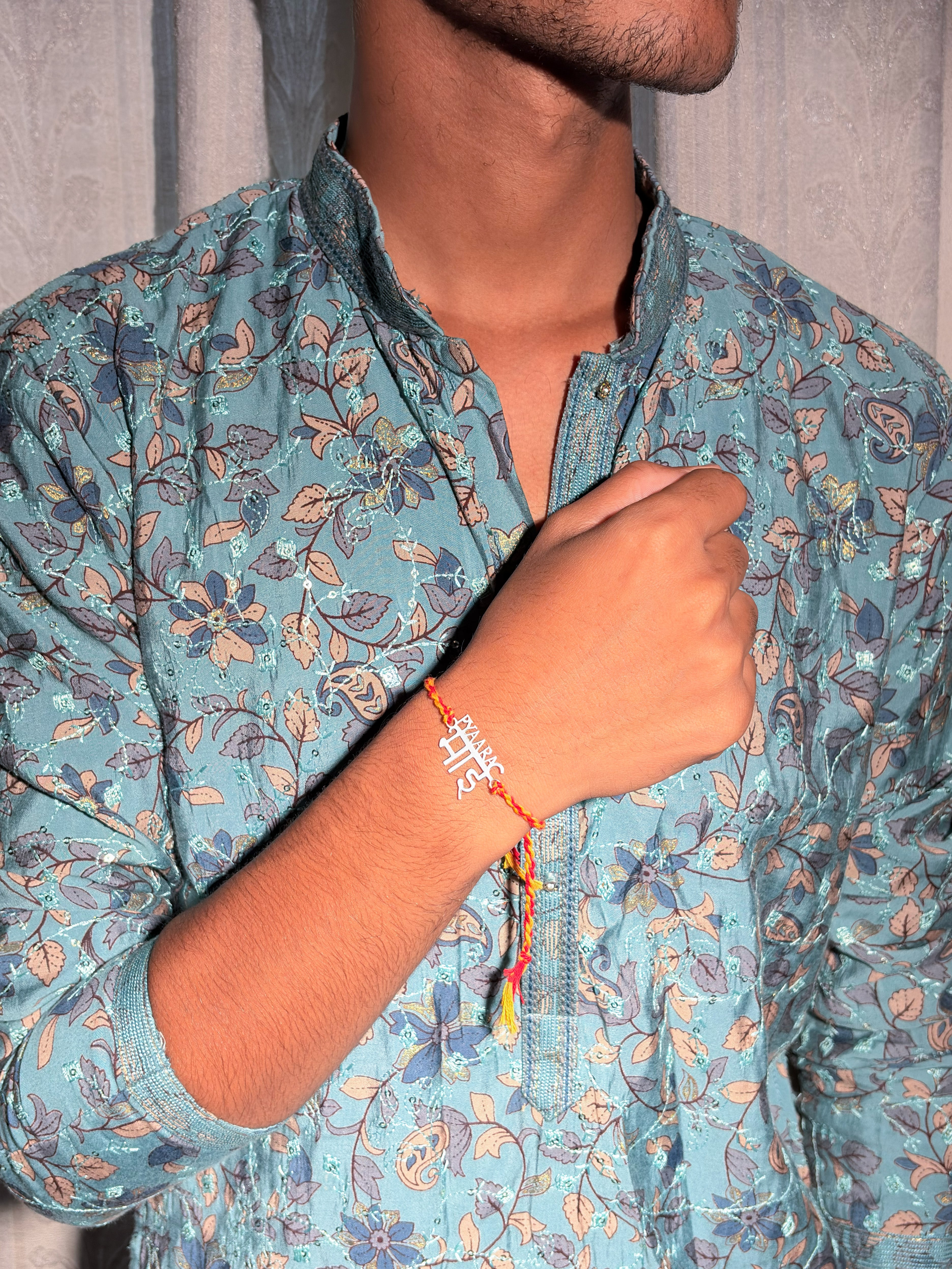 925 Silver PYAARA Bhai Rakhi