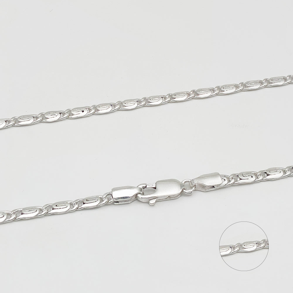 Men’s Silver Fisher Chain