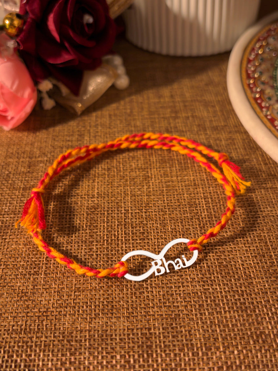 Silver Infinity Bhai Rakhi