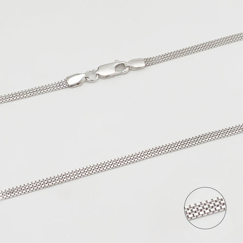 Silver 3-Line Chain