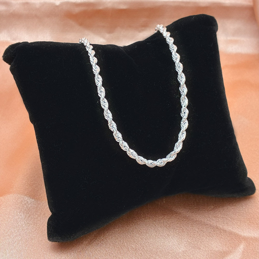 Sterling Silver Rope Chain