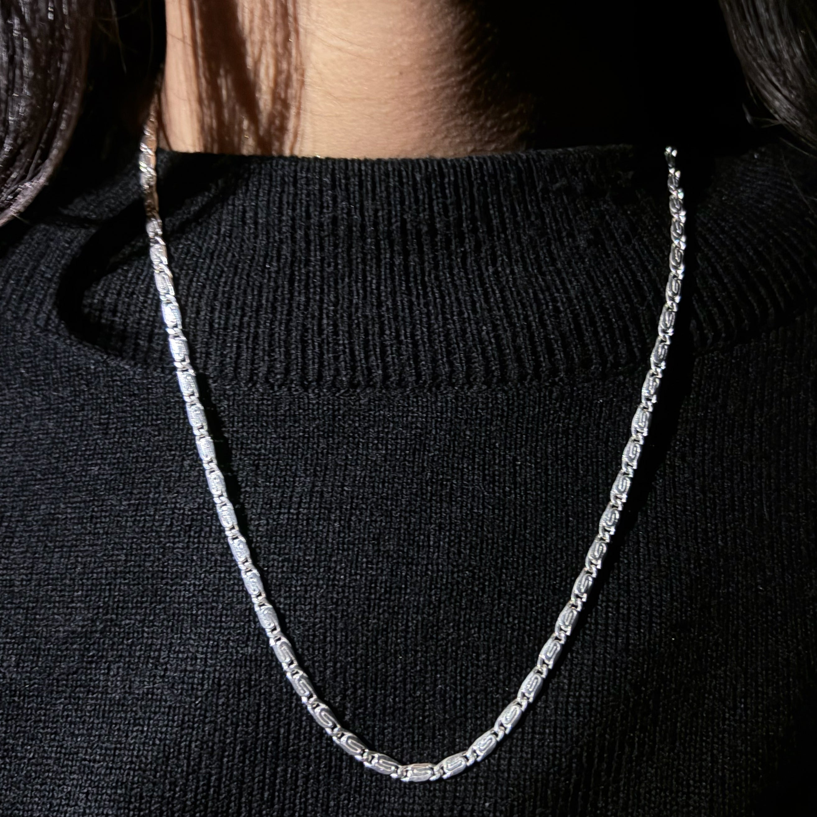Men’s Silver Fisher Chain
