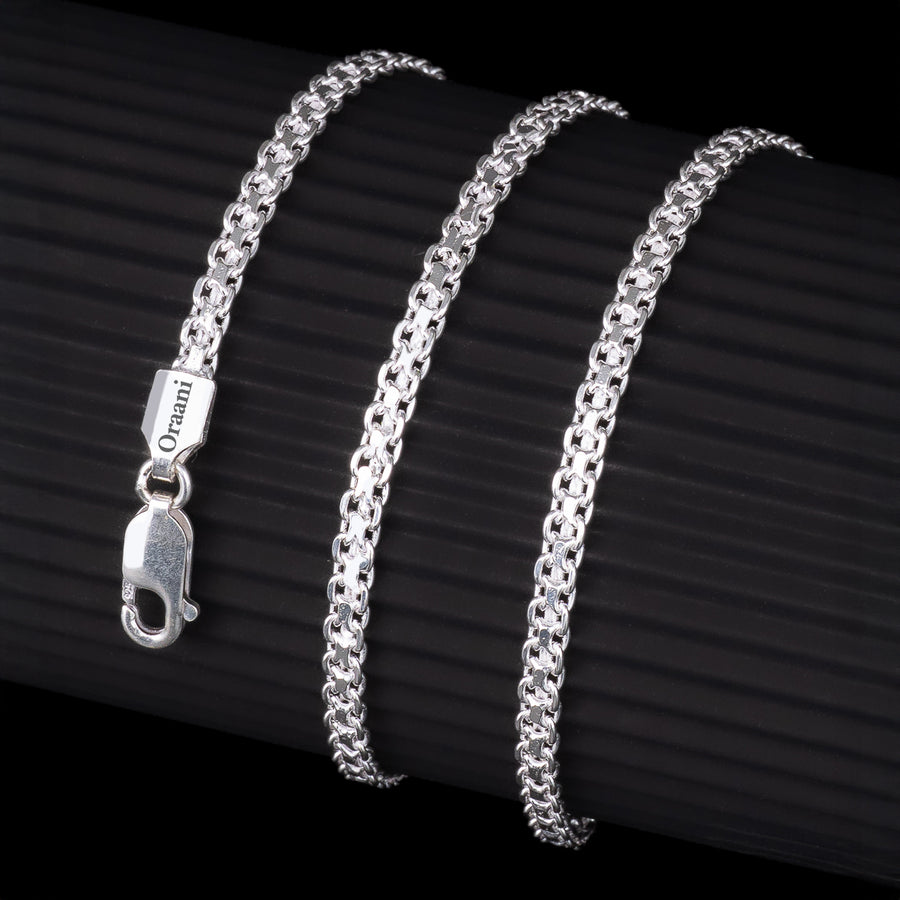Silver Lotus Chain