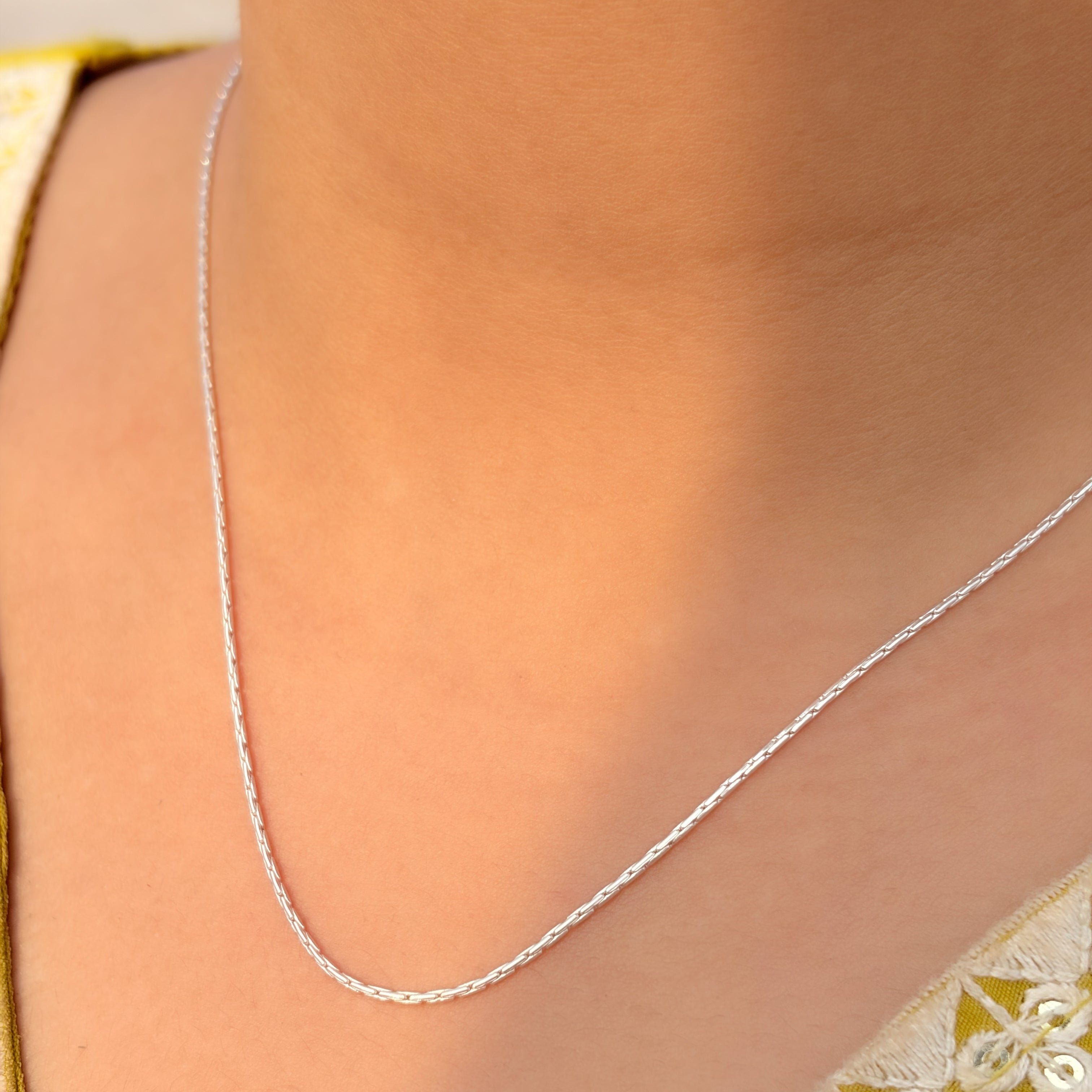 Silver Minimalist Chain