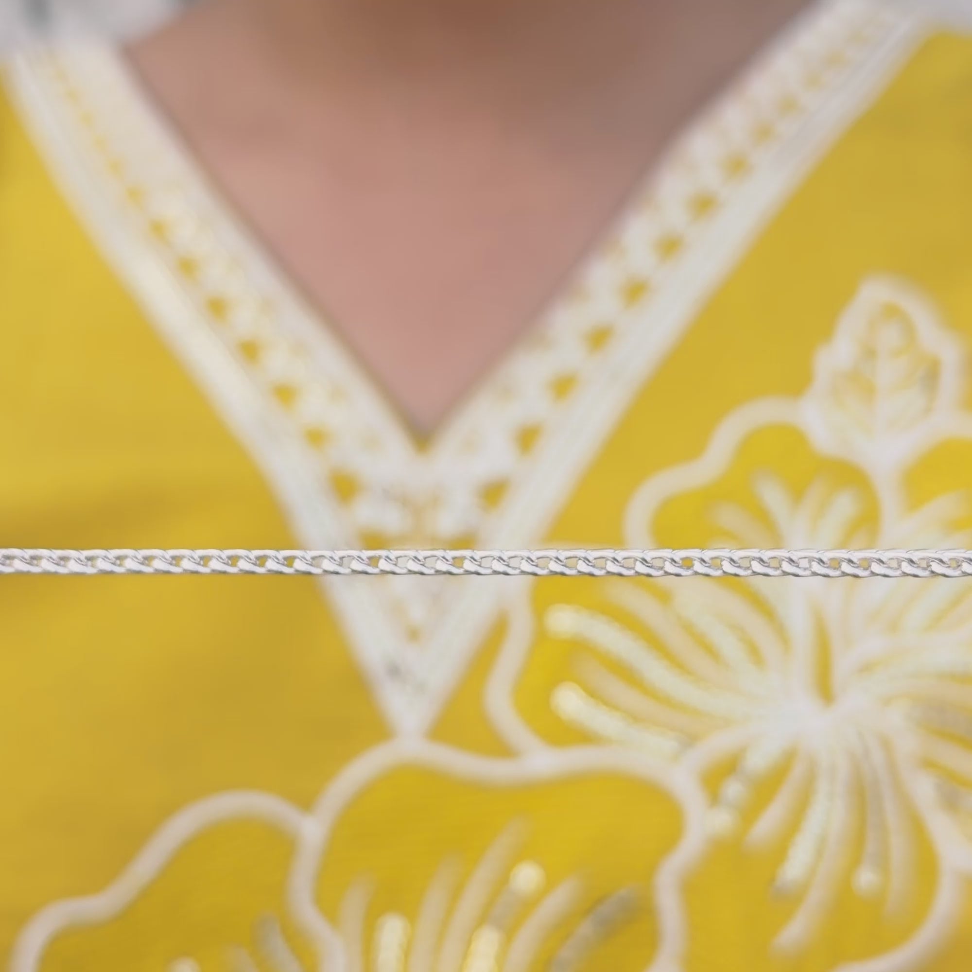 Silver Byzantine Chain