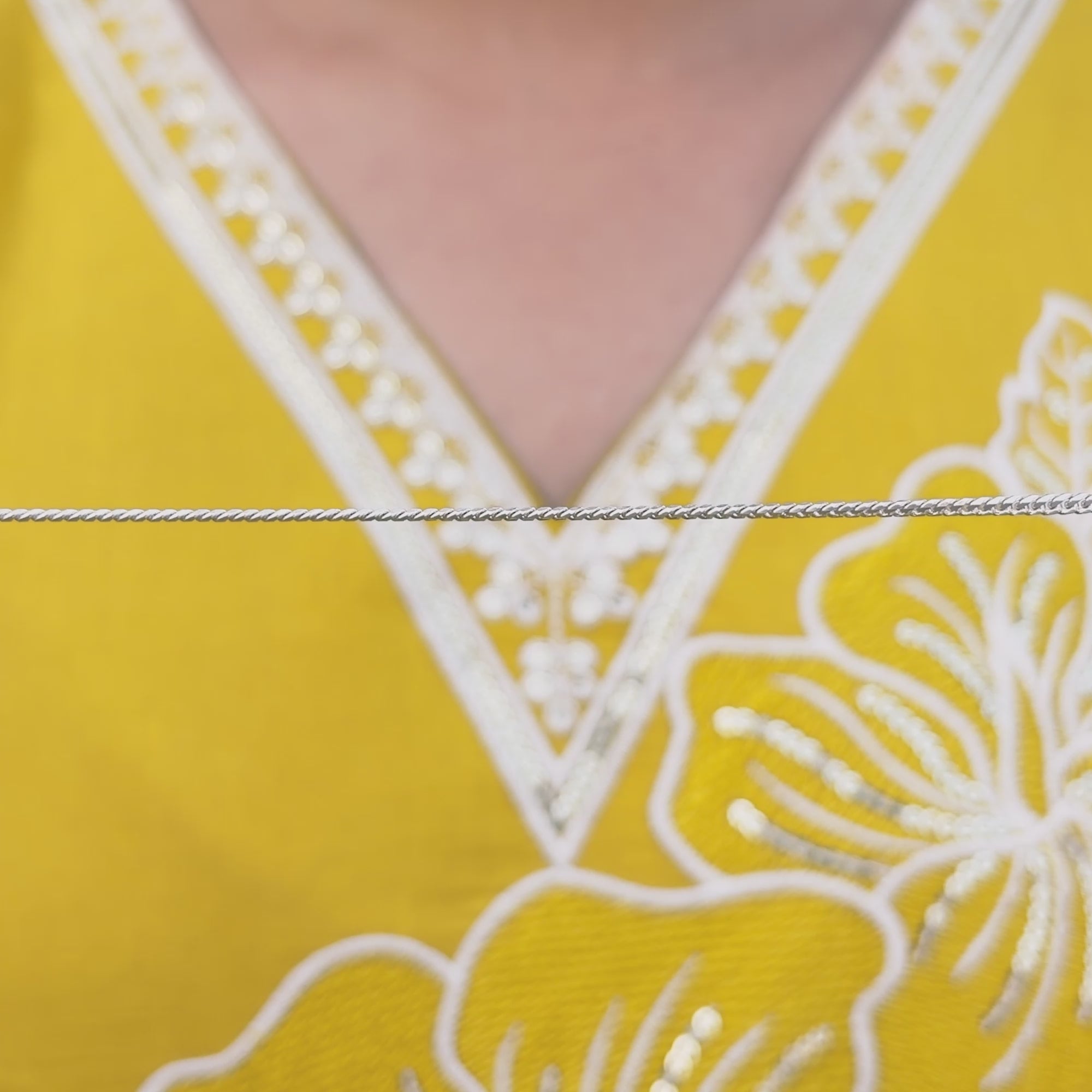 Silver Curb Chain