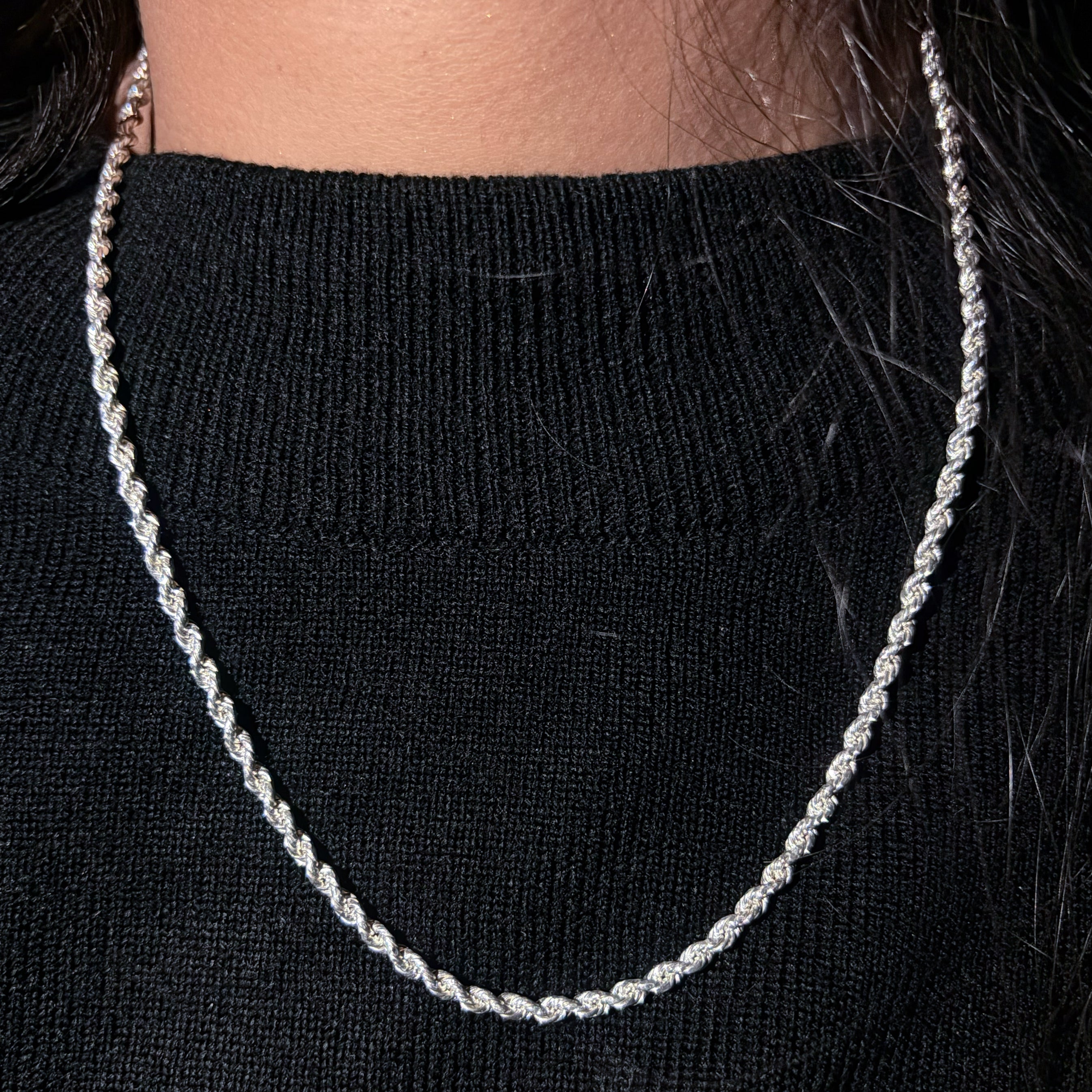 Silver Rope Chain