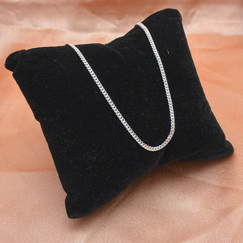 Classic Silver Curb Chain