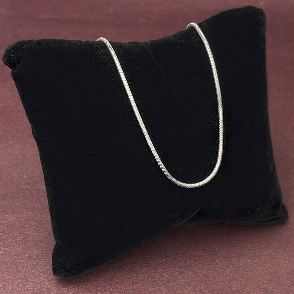 silver snake chain