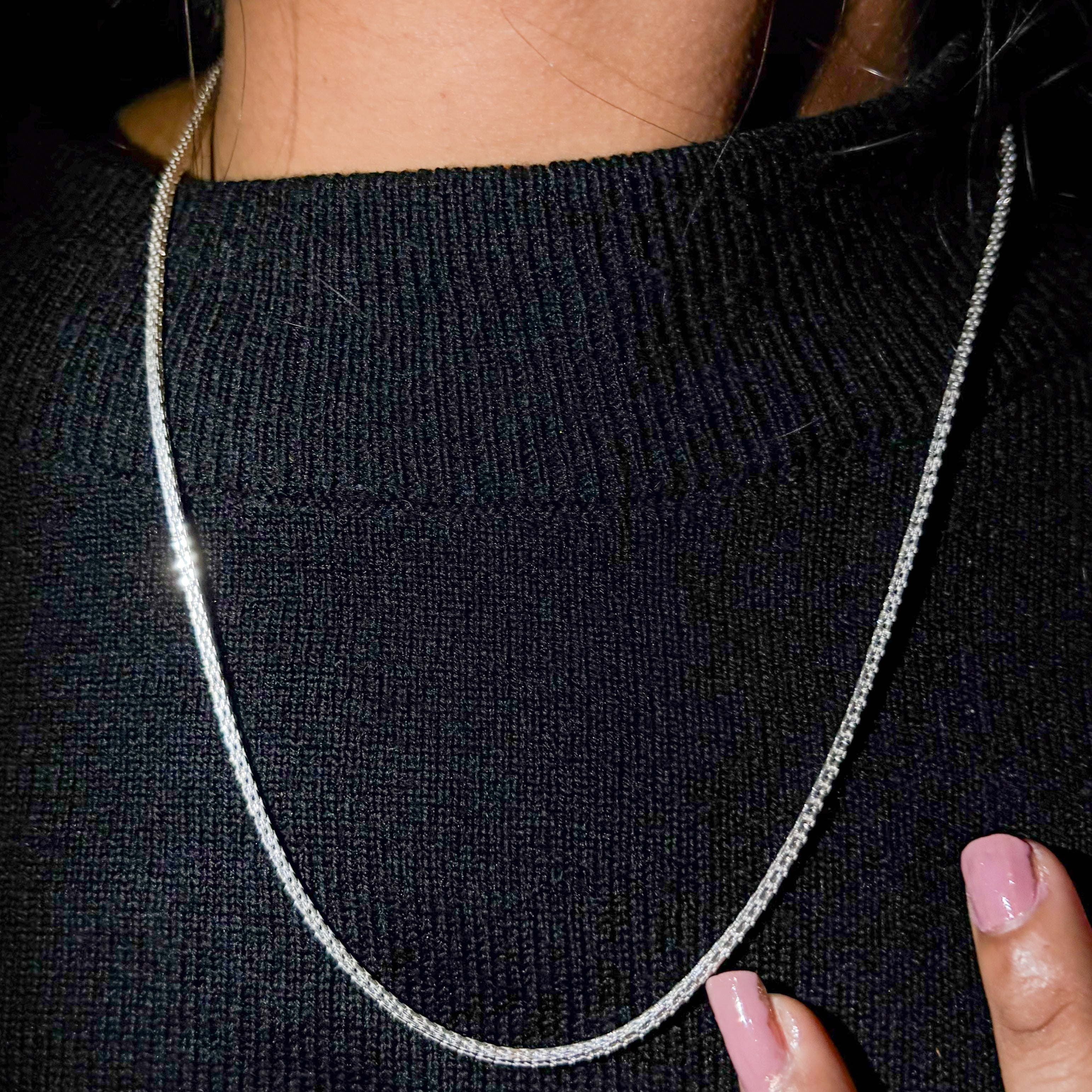 Silver Singapore Chain