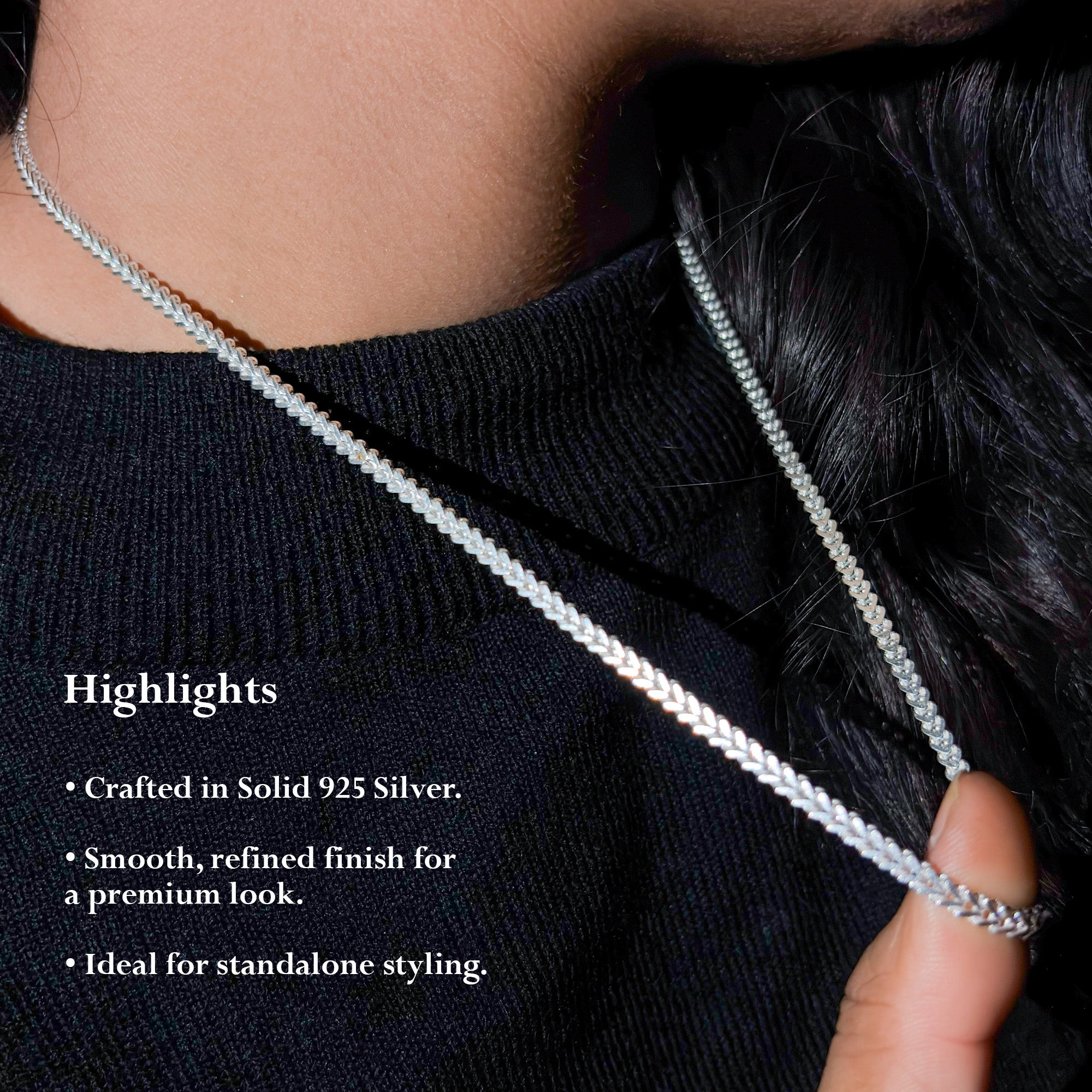 Silver Byzantine Chain